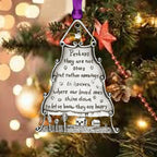 Merry Christmas Memorial Ornament