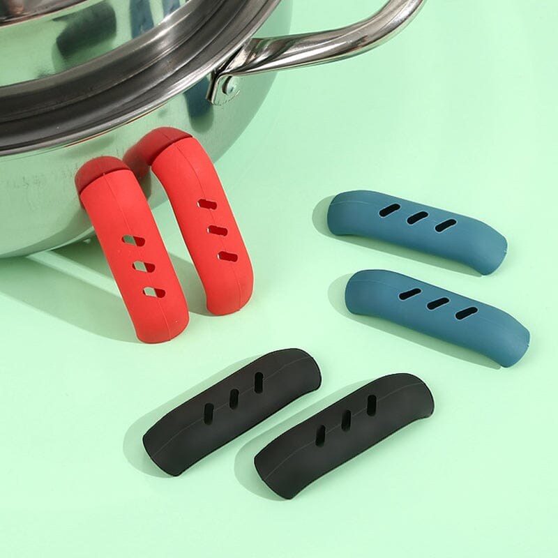 Silicone handles - No more burning handles - 10 pieces