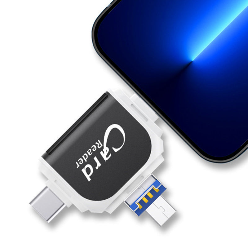 Universal 4-in-1 Sd Tf Card Reader