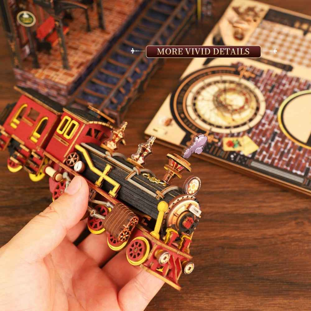 Zero Platform DIY Book Nook Kit - Craft the Station Where Dreams Depart
