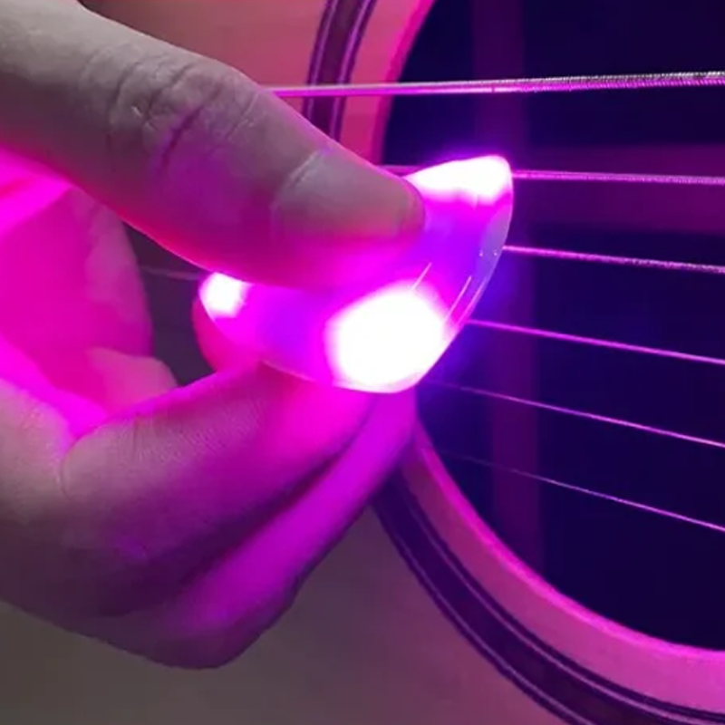 Light Up Guitar Plectrum