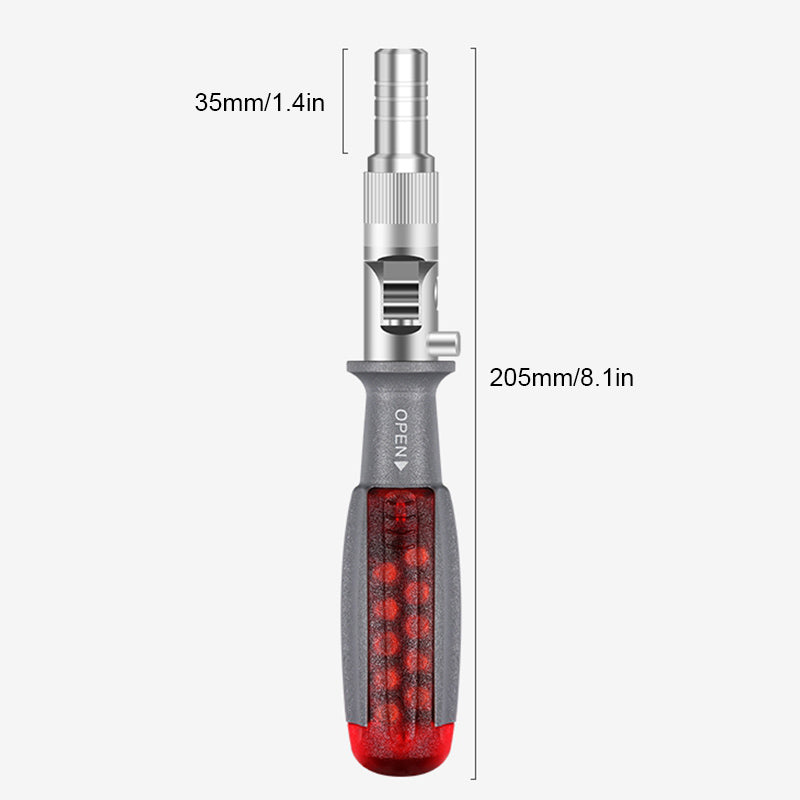 10 In 1 Ratchet Multitool Screwdriver Set