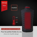 Men's heated vest insulated