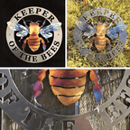 Guardian of the Bees Metal Art