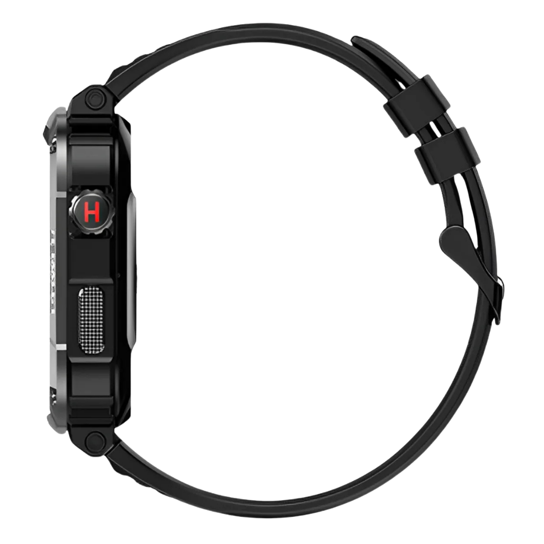IronPulse X1 Robust Smartwatch – Shock Resistant, Waterproof & Health Monitor