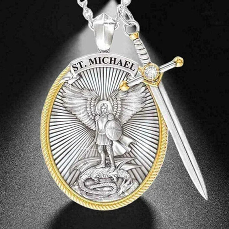 Guardian Angel Michael Pendant
