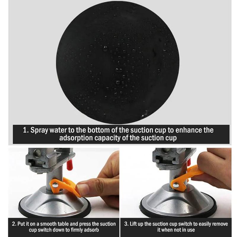 Mini suction cup vice