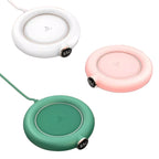 USB Hot Drink Holder with LED Display for Perfectly Tempered Drinks