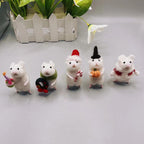 Felt Mouse Halloween Ornament