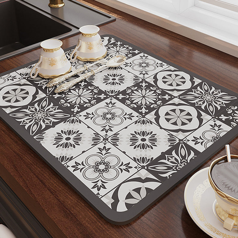 Retro Quick-drying Water-repelling Mat for Kitchen-Bar-Countertops
