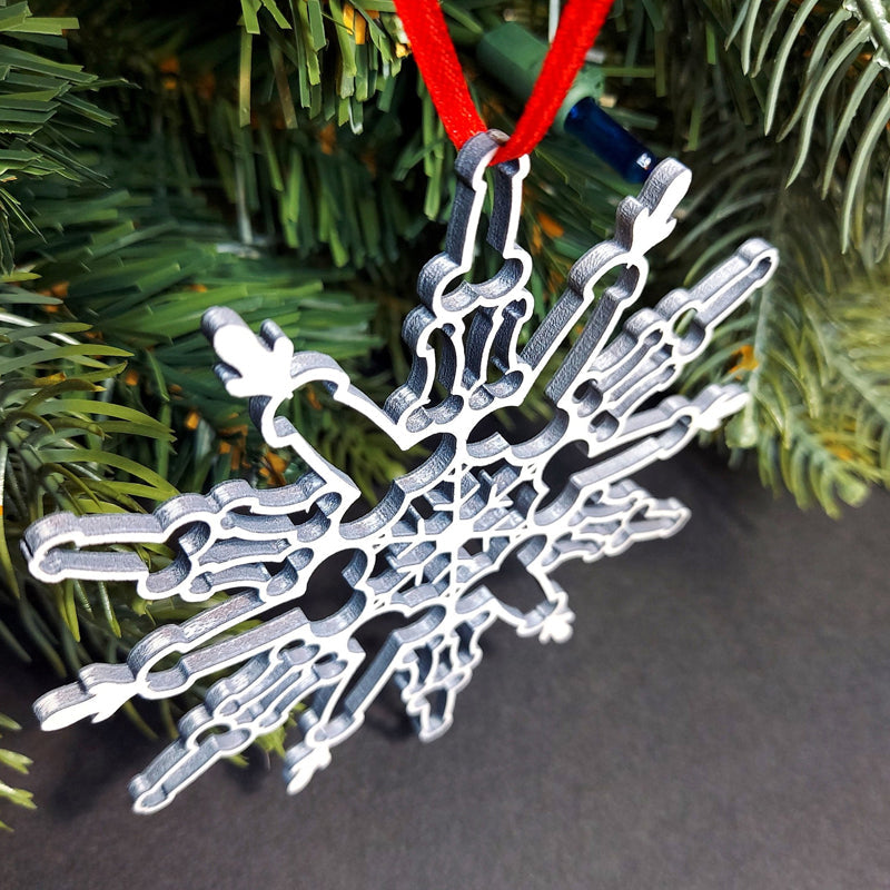 Funny Snowflake Ornaments