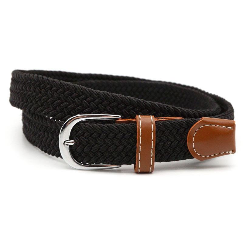 Stretch braided belt