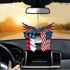 Eagle Flag Hanging Ornaments for Car
