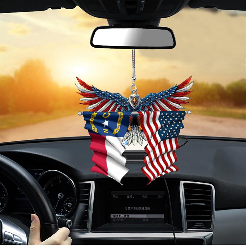Eagle Flag Hanging Ornaments for Car