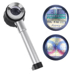 10X Magnifying Glass with Scale and LED Light