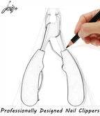 Toenail Clipper for Seniors, Sharp, Ergonomic & Ideal for Thick Nails