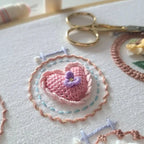 Small Flower Frame Embroidery Set