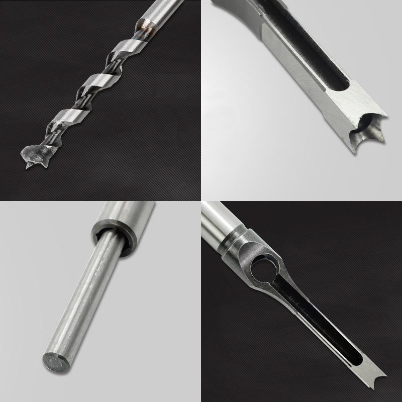 Hollow chisel chiseling machine tool