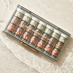 Portable high-capacity weekly pill box