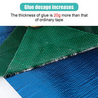 High adhesive tarpaulin tape
