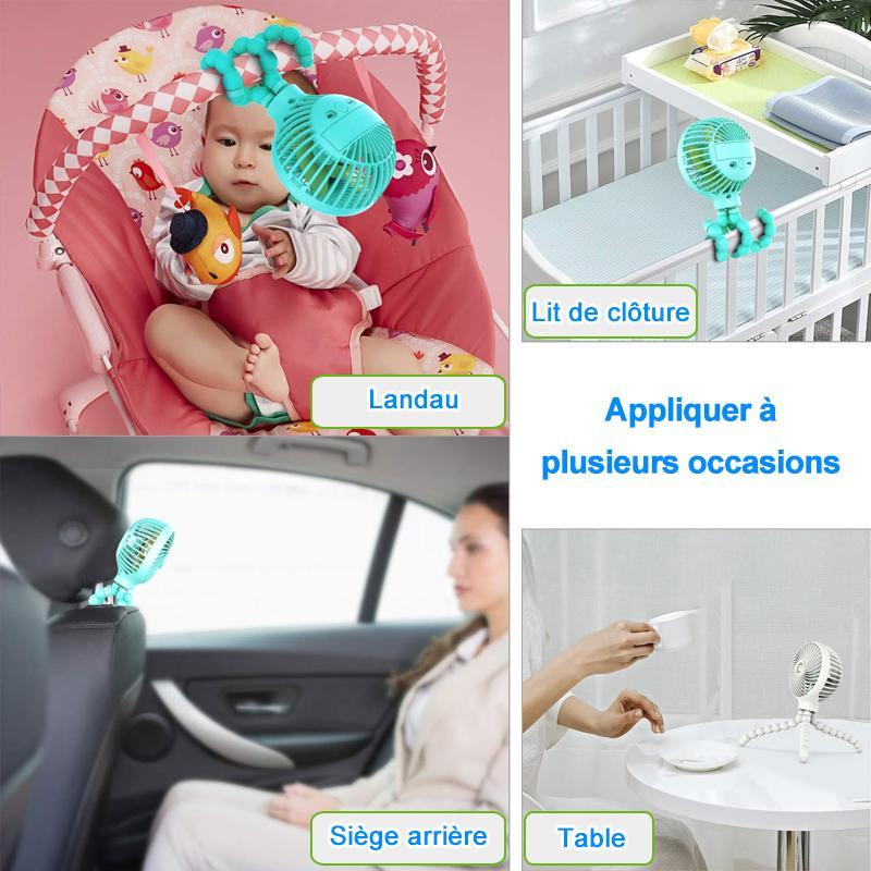 Ciaovie Mini portable deformable fan