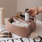 PU Portable Travel Cosmetics Storage Bag