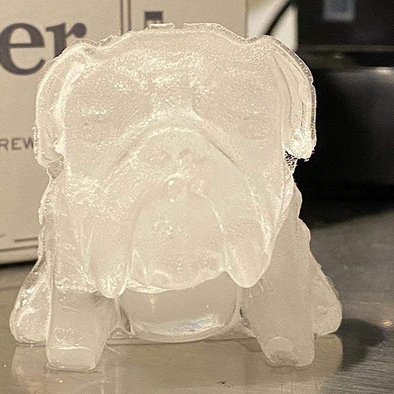 Creative Bulldog Ice Mold made of Silicone