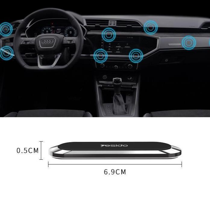 Magnetic Car Phone Holder with Tool-Free Installation and Strong Grip – Universal Phone Holder for Vent Mounting