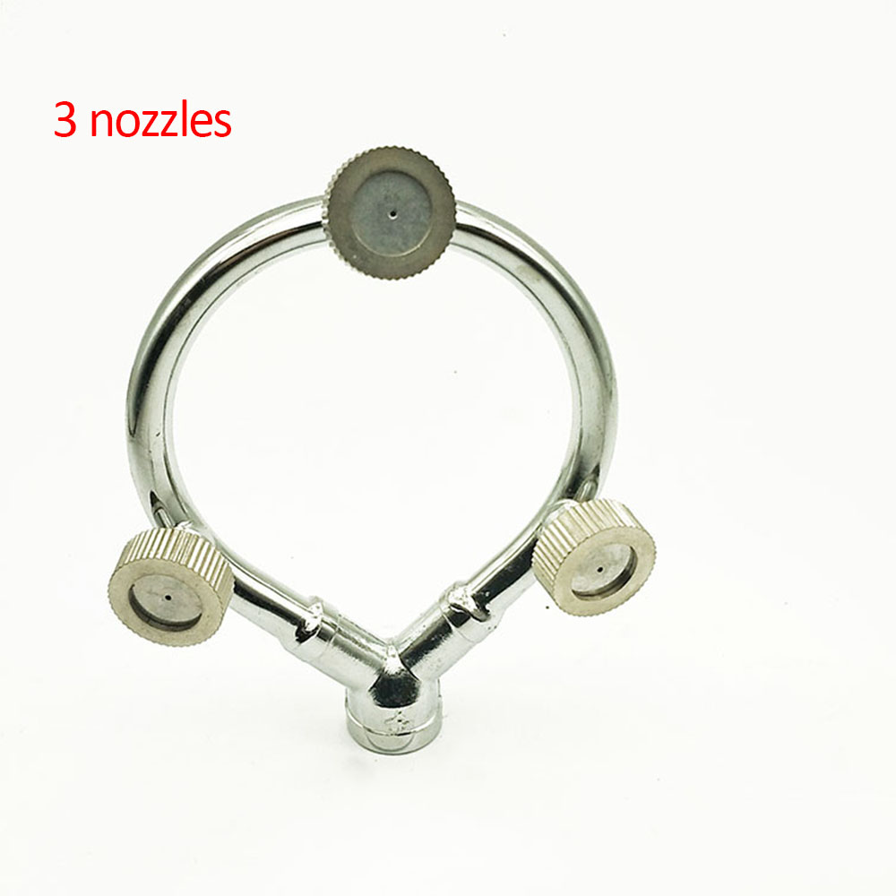 High pressure stainless steel ring multi nozzle – Efficient spray attachment for garden irrigation