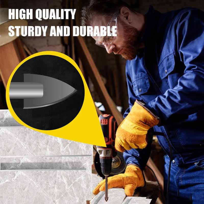 Efficient universal drilling tool (4 pieces)