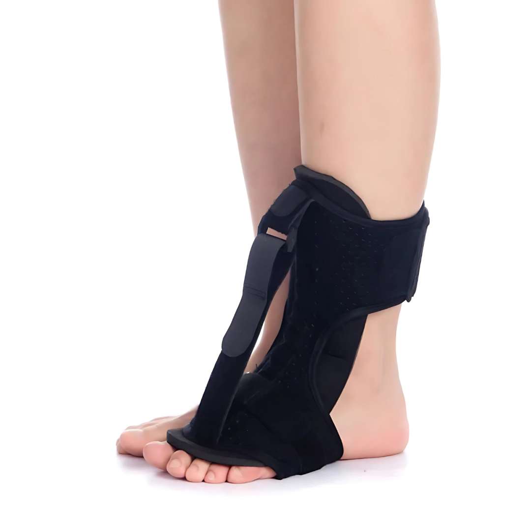 MobilityBoost Adjustable Drop Foot Brace for Ankle-Foot Orthosis | Improved Stability - Comfort Custom Fit for Independence