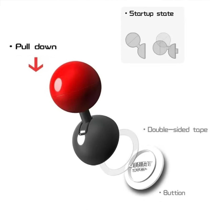 Auto Motor Start Stop Button Joystick Full Metal Ball-Stick