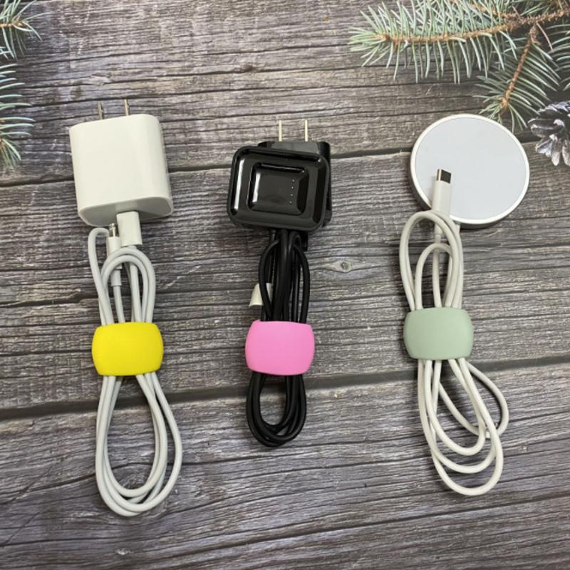 Data line storage completion buckle
