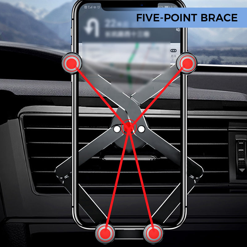 One-Word-Deformation-Car-Air-Outlet-Holder