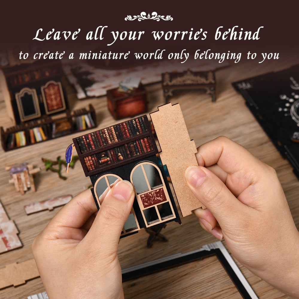 The Realm of the Magic Book DIY Book Nook Kit