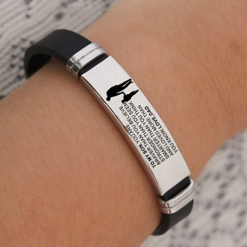 Steel and Silicone Bracelets