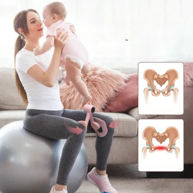 Trainer for inner thighs and pelvic floor for full body tightening