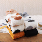 Fuzzy Socks with Cat Paws
