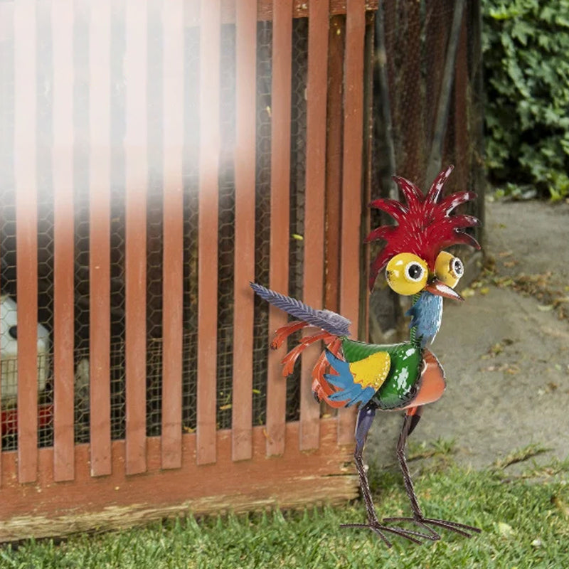 Funny Garden Chicken Statue
