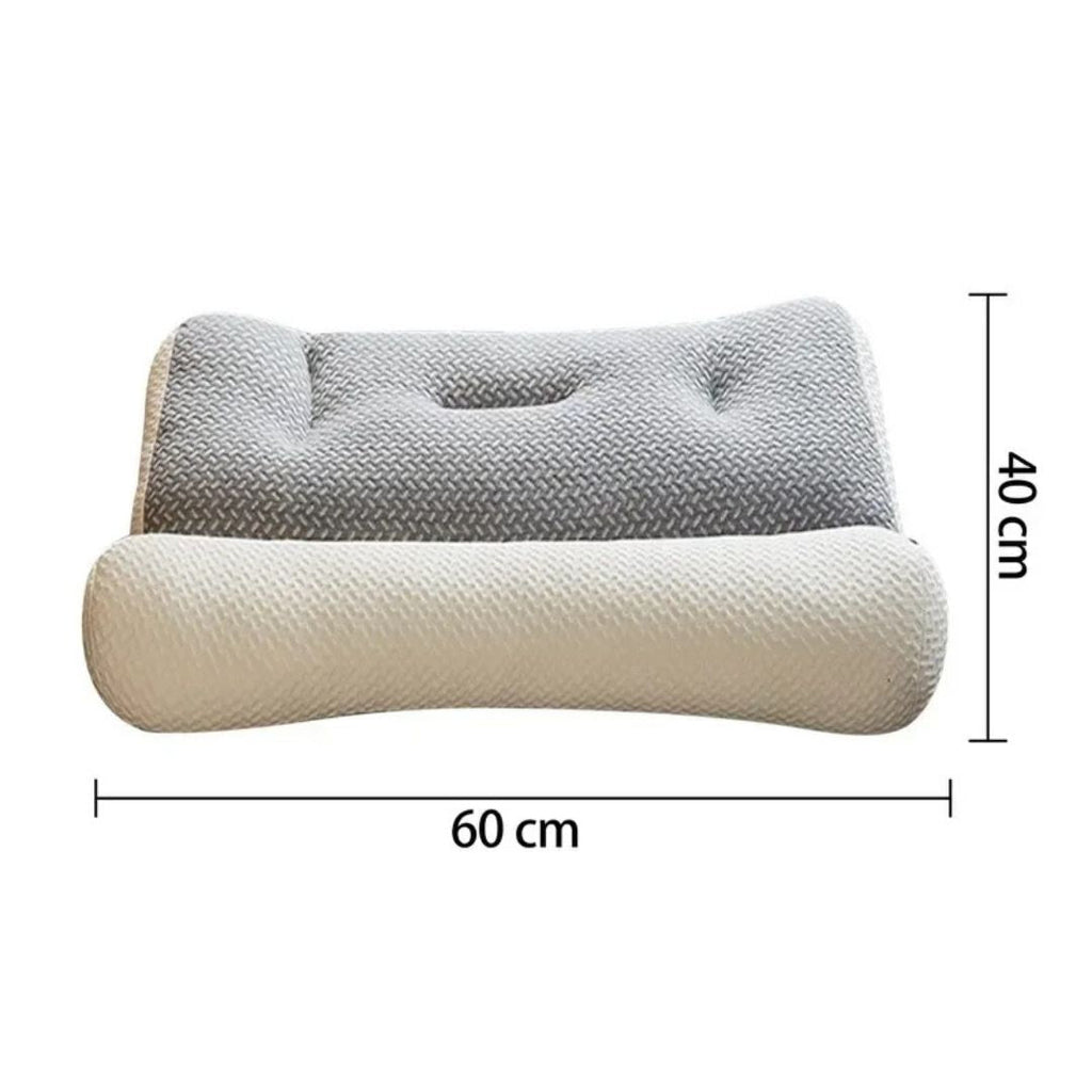 SpineEase | Orthopedic Neck Pillow – Pain Relief – Breathable Memory Foam – For Side Sleepers & All Sleep Positions