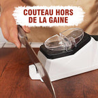 Electric kitchen knife sharpener