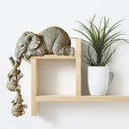 Parent-Child Elephant Decoration
