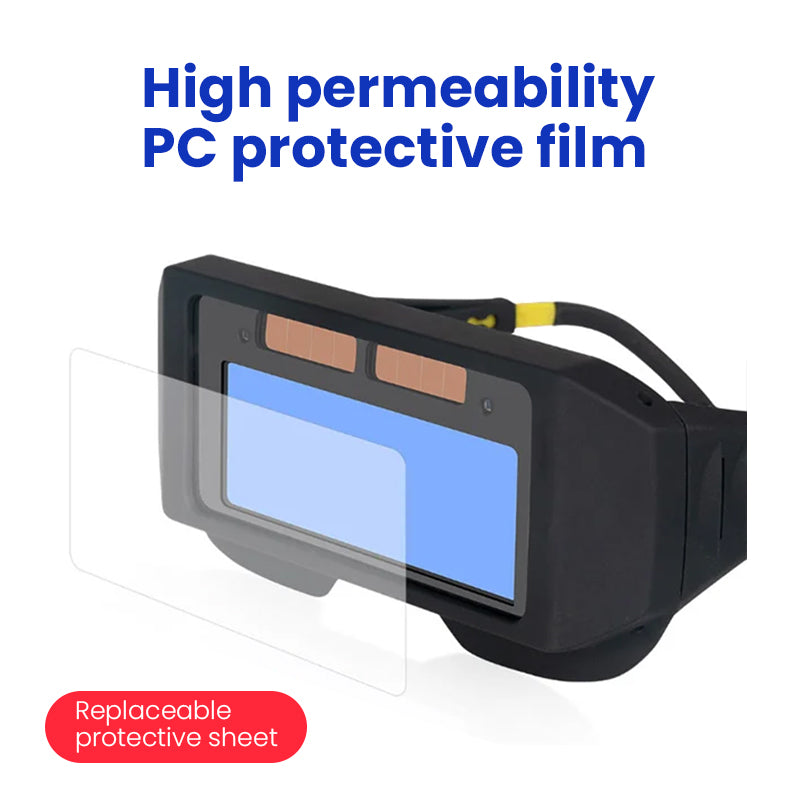 Automatic variable photoelectric welding glasses