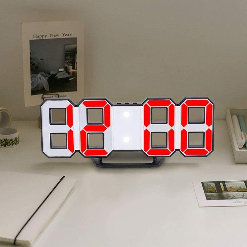 Smart 3D Digital Clock Alarm