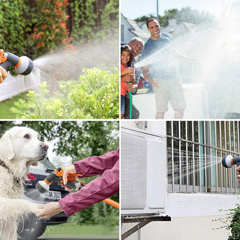 High pressure adjustable garden hose nozzle