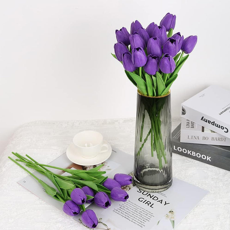 Outdoor Artificial Tulip Flowers (7 Pieces)
