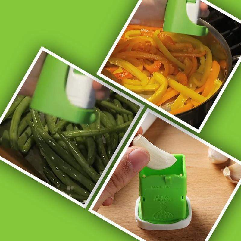 Multifunctional Garlic Press