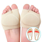 CushionFlex Forefoot Protection | Silicone Gel Cushion - Absorbs Shock on Foot - Pain Relief - for Metatarsalgia - Daily Comfort