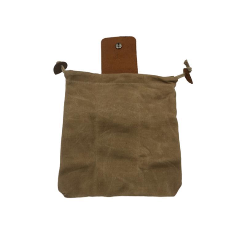 Leather and Sailcloth Bushcraft Bag