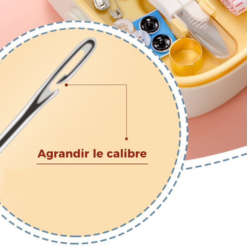 Multifunctional sewing needle and thread box